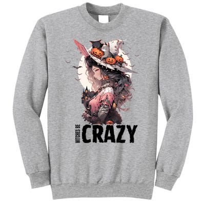 Witches Be Crazy Halloween Funny Party Cute Gift Sweatshirt