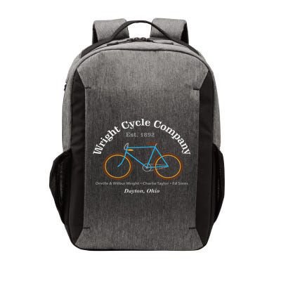Wright Brothers Cycle Bicycle Company First Airplane Vector Backpack