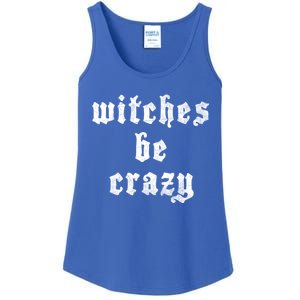 Witches Be Crazy Halloween Top Gift Ladies Essential Tank