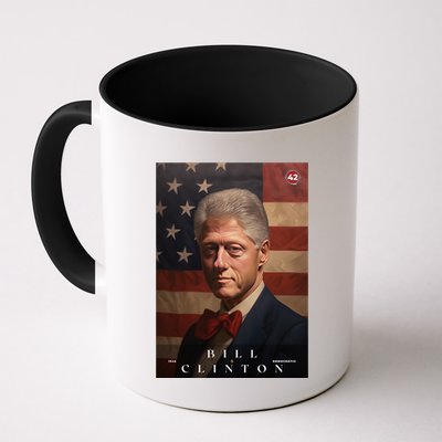 William Bill Clinton 42nd President Of The United States Portrait Mug