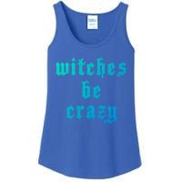 Witches Be Crazy Halloween Top Gift Ladies Essential Tank