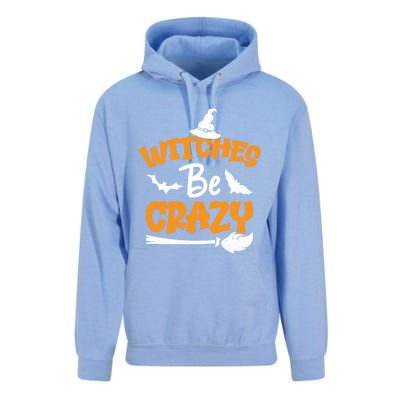 Witches Be Crazy Spooky Witch Lover Funny Halloween Costume Gift Unisex Surf Hoodie