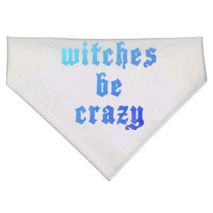 Witches Be Crazy Halloween Top Gift USA-Made Doggie Bandana