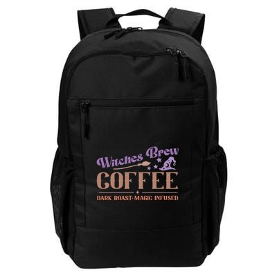 Witches Brew Coffee Dark Roast Magic Infused Funny Halloween Funny Gift Backpack