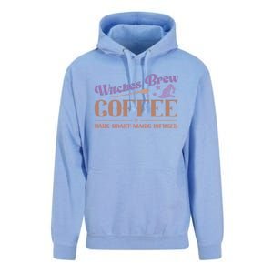 Witches Brew Coffee Dark Roast Magic Infused Funny Halloween Funny Gift Unisex Surf Hoodie