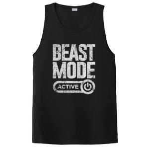 Workout Beast Cool Gift Activated Gym Mode Fitness Cross Train Meaningful Gift PosiCharge Competitor Tank