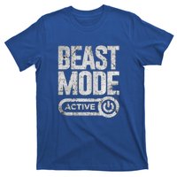 Workout Beast Cool Gift Activated Gym Mode Fitness Cross Train Meaningful Gift T-Shirt