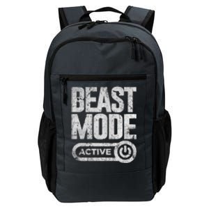 Workout Beast Cool Gift Activated Gym Mode Fitness Cross Train Meaningful Gift Daily Commute Backpack