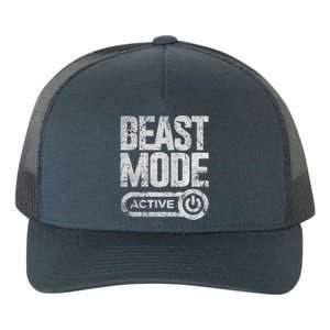 Workout Beast Cool Gift Activated Gym Mode Fitness Cross Train Meaningful Gift Yupoong Adult 5-Panel Trucker Hat