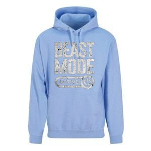 Workout Beast Cool Gift Activated Gym Mode Fitness Cross Train Meaningful Gift Unisex Surf Hoodie