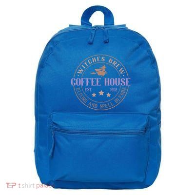 Witches Brew Coffee House Elixirs And Spell Blends Halloween Gift 16 in Basic Backpack