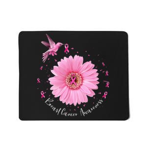 Warrior Breast Cancer Awareness Month Pink Ribbon Mousepad