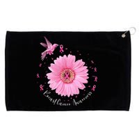 Warrior Breast Cancer Awareness Month Pink Ribbon Grommeted Golf Towel