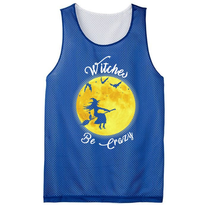 Witches Be Crazy Gift Mesh Reversible Basketball Jersey Tank