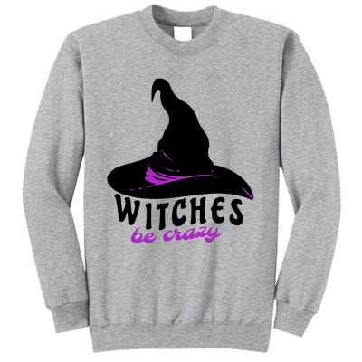 Witches Be Crazy Funny Halloween I Am With The Witch Meaningful Gift Sweatshirt