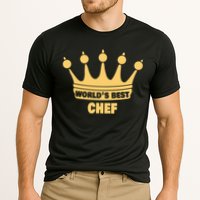 Worlds Best Chef Saying Funny Chef Gift Cooling Performance Crew T-Shirt
