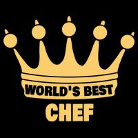 Worlds Best Chef Saying Funny Chef Gift Cooling Performance Crew T-Shirt