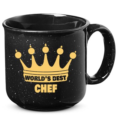 Worlds Best Chef Saying Funny Chef Gift 15oz Campfire Ceramic Mug