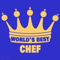 Worlds Best Chef Saying Funny Chef Gift Womens T-Shirt