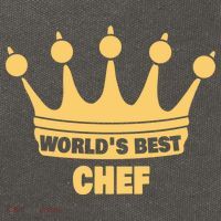 Worlds Best Chef Saying Funny Chef Gift Cotton Canvas Backpack
