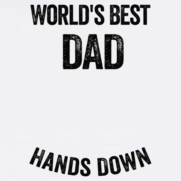 Worlds Best Dad Hands Down Make A Handprint Sustainable Bucket Hat