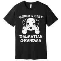 World's Best Dalmatian Grandma Dog Granddog Premium T-Shirt