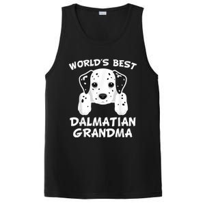 World's Best Dalmatian Grandma Dog Granddog PosiCharge Competitor Tank