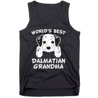 World's Best Dalmatian Grandma Dog Granddog Tank Top