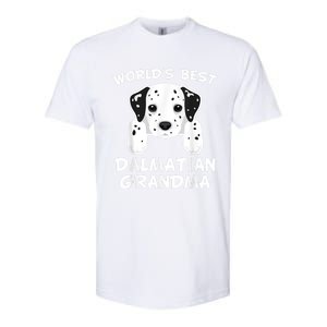 World's Best Dalmatian Grandma Dog Granddog Softstyle CVC T-Shirt