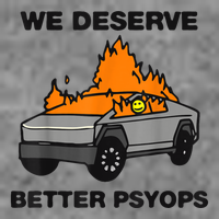 We Better Deserve Better Psyops Funny Hooded Wearable Blanket