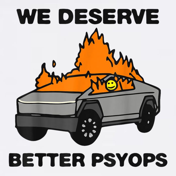 We Better Deserve Better Psyops Funny Button