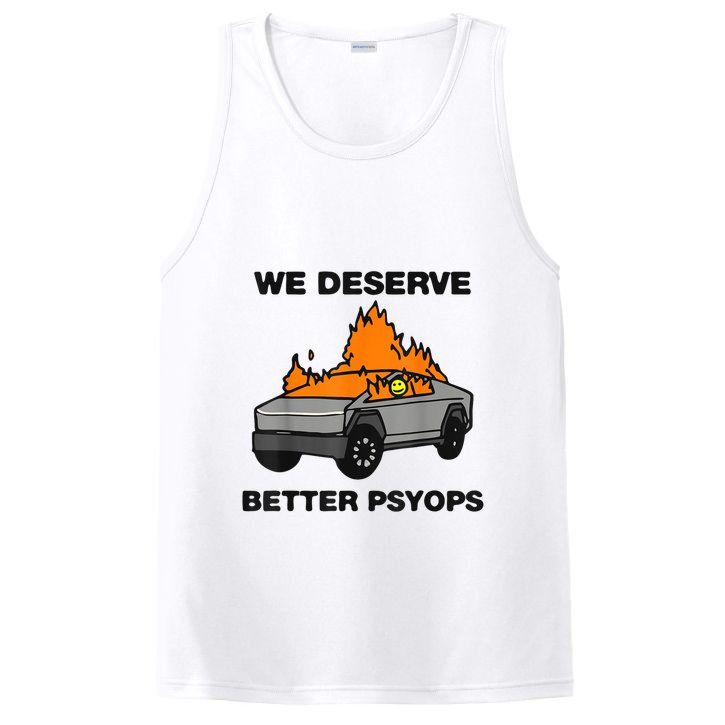 We Better Deserve Better Psyops Funny PosiCharge Competitor Tank