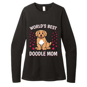 World's Best Doodle Mom Goldendoodle Mama Mother Gift Womens CVC Long Sleeve Shirt