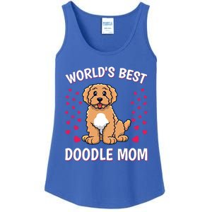 World's Best Doodle Mom Goldendoodle Mama Mother Gift Ladies Essential Tank