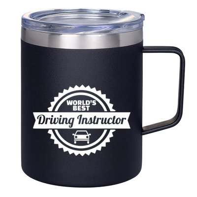 Worlds Best Driving Instructor 12oz Stainless Steel Coffee Mug