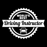 Worlds Best Driving Instructor Cropped Pullover Crew