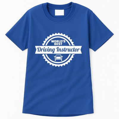 Worlds Best Driving Instructor Tall T-Shirt