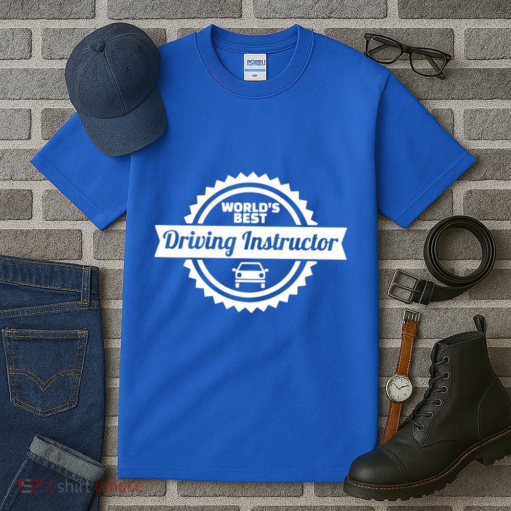 Worlds Best Driving Instructor Tall T-Shirt