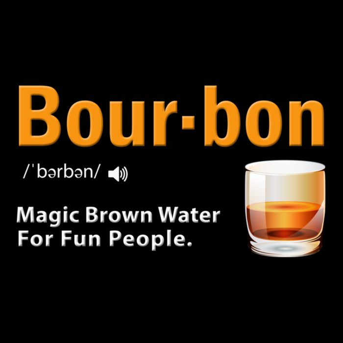 Whiskey Bourbon Definition Magic Brown Water Kentucky Flat Bill Trucker Hat