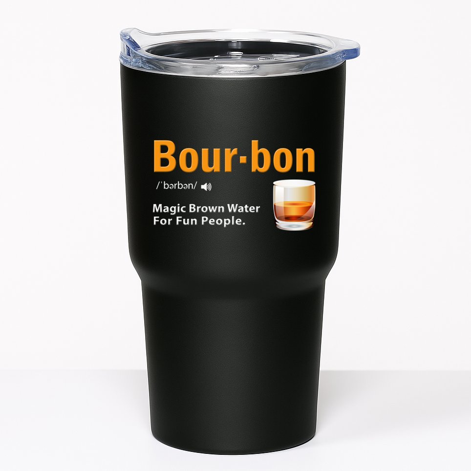 Whiskey Bourbon Definition Magic Brown Water Kentucky Tumbler