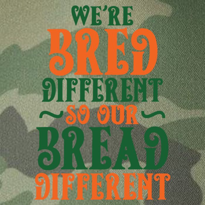 Were Bred Different So Our Bread Different Legacy Tie Dye Trucker Hat
