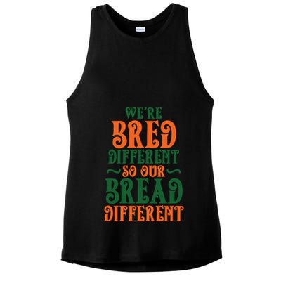 Were Bred Different So Our Bread Different Ladies PosiCharge Tri-Blend Wicking Tank