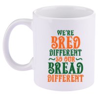 Were Bred Different So Our Bread Different 11oz C Handle Ceramic Mug