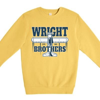 Wright Brothers Day Estd 1903 Premium Crewneck Sweatshirt