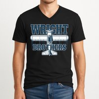 Wright Brothers Day Estd 1903 V-Neck T-Shirt
