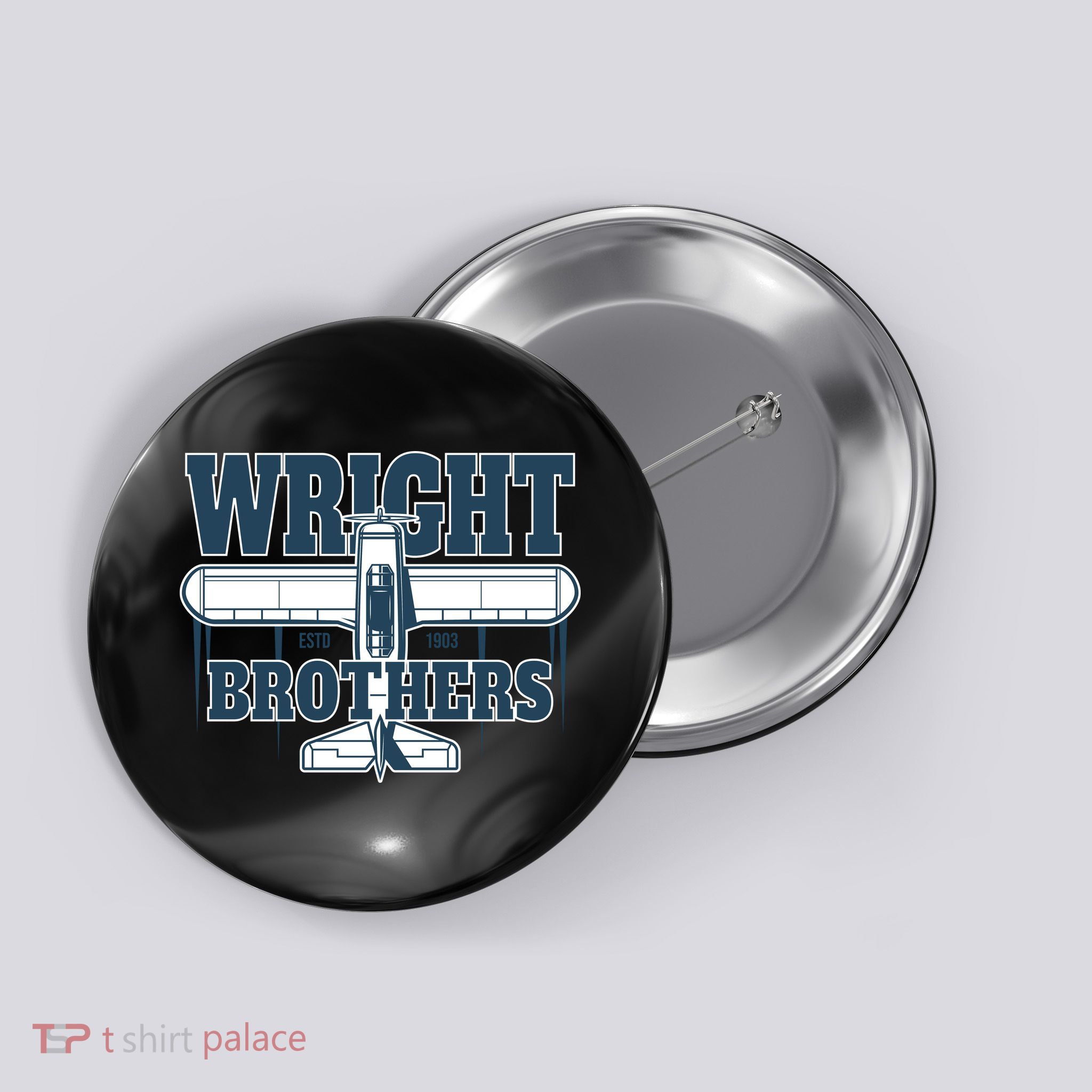 Wright Brothers Day Estd 1903 Button