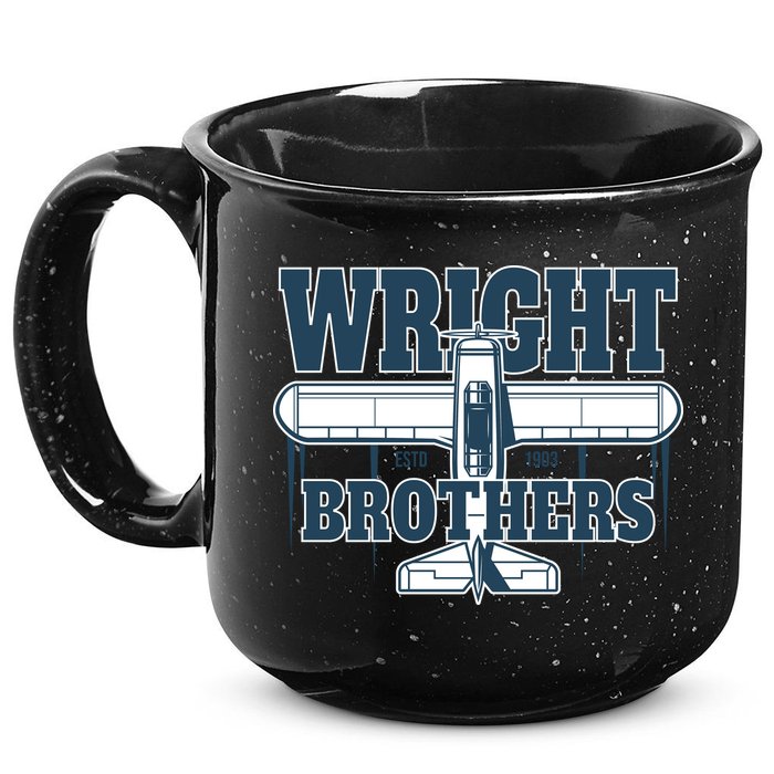 Wright Brothers Day Estd 1903 15oz Campfire Ceramic Mug