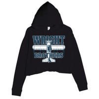 Wright Brothers Day Estd 1903 Crop Fleece Hoodie