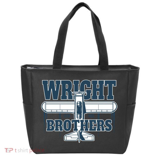 Wright Brothers Day Estd 1903 Zip Tote Bag