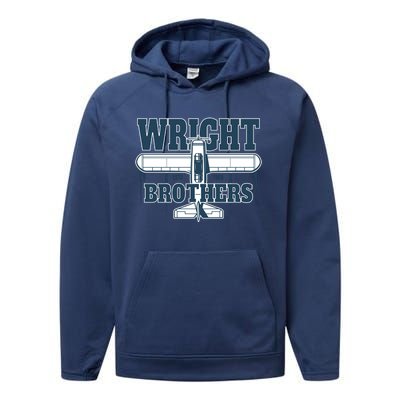 Wright Brothers Day Estd 1903 Performance Fleece Hoodie